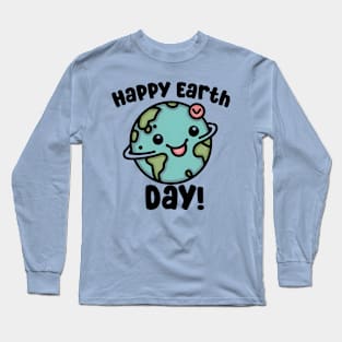 Earth Day 2024 - Happy Earth Day Long Sleeve T-Shirt